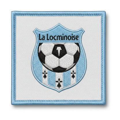 Patch brodé LA LOCMINOISE Football logo