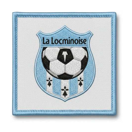 Patch brodé LA LOCMINOISE Football logo