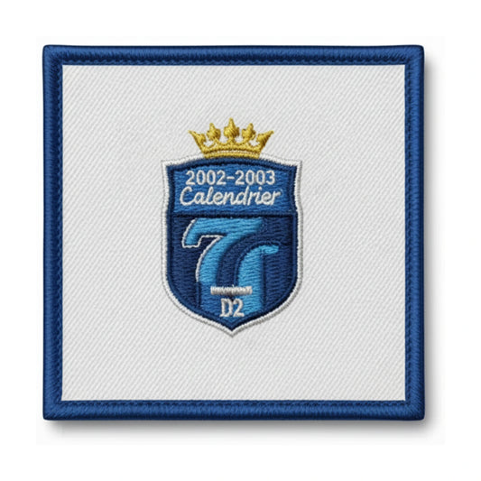 Patch brodé LES ECUREUILS DES PAYS DE MONTS Football logo