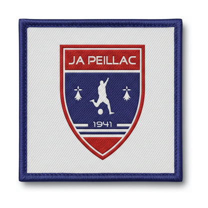 Patch brodé JEANNE D'ARC PEILLAC Football logo