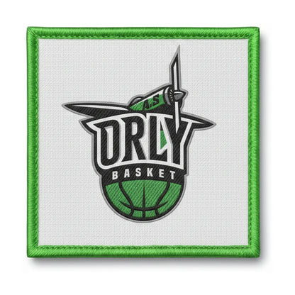 Patch brodé Avenir Sportif d'Orly Basket Basketball logo