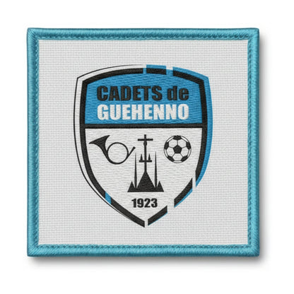 Patch brodé Cadets Guehenno Foot Football logo