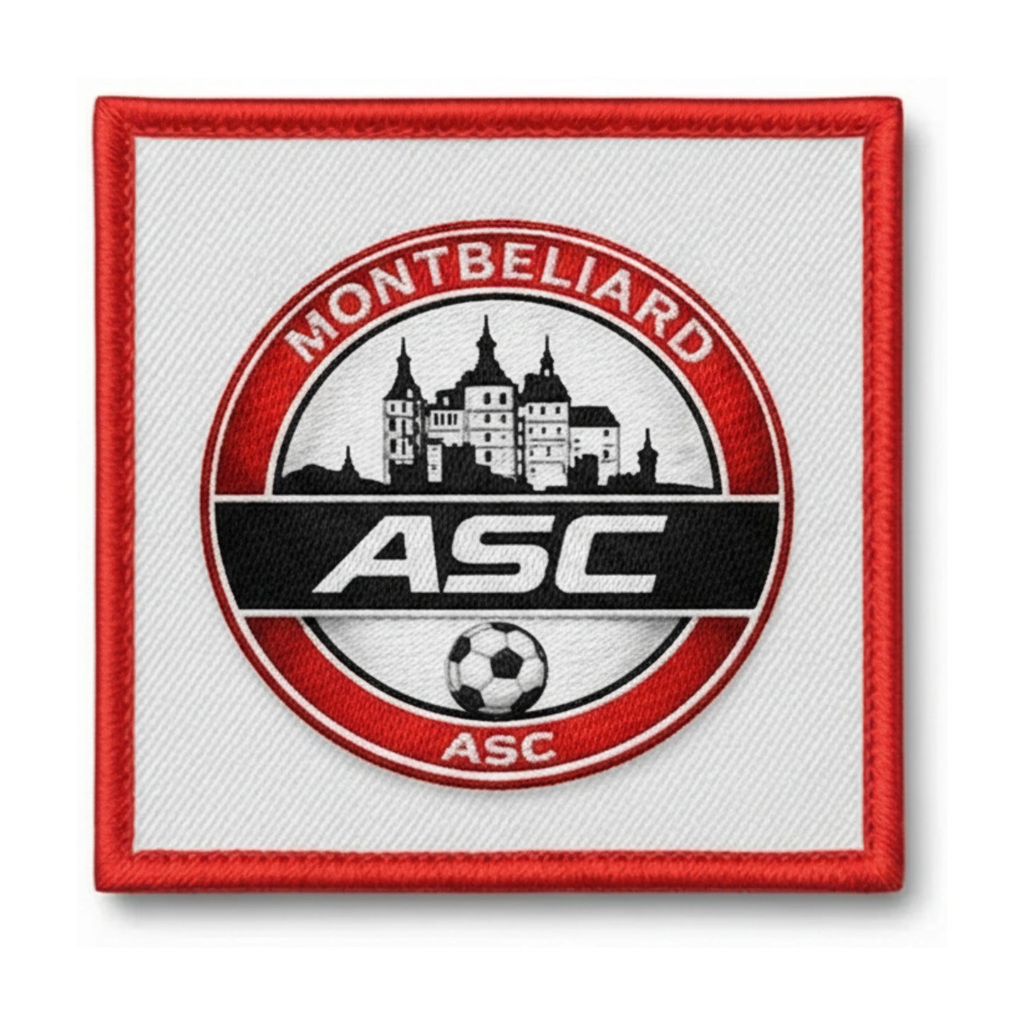 Patch brodé A. S. C. DE MONTBELIARD Football logo