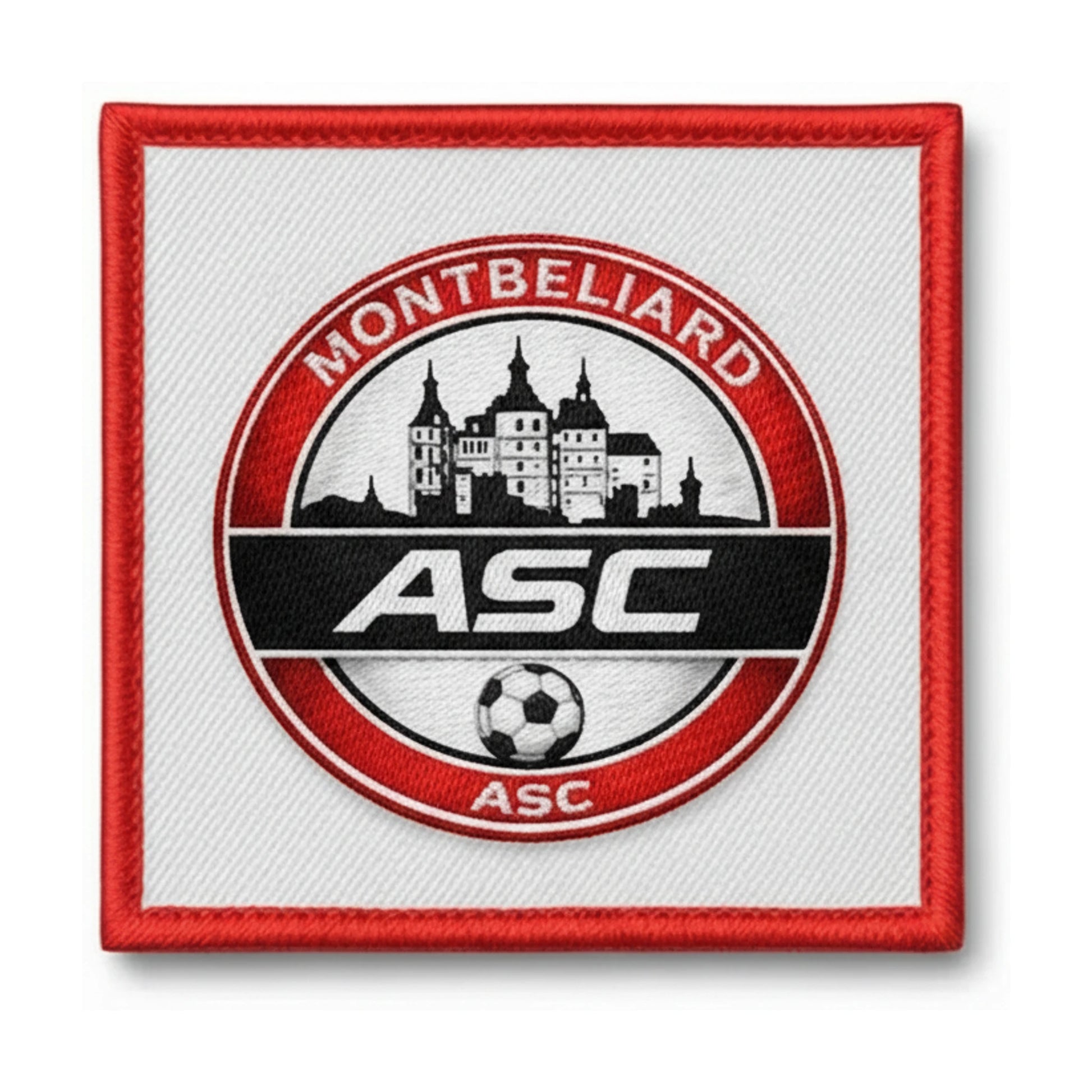 Patch brodé A. S. C. DE MONTBELIARD Football logo