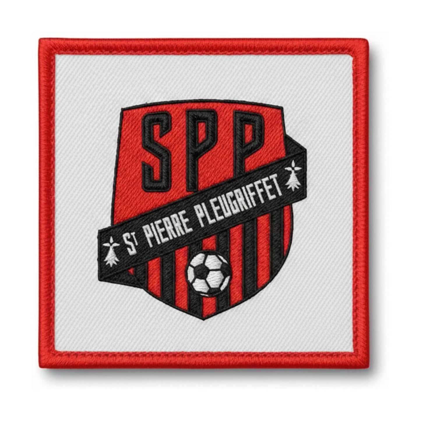Patch brodé LA ST PIERRE PLEUGRIFFET Football logo
