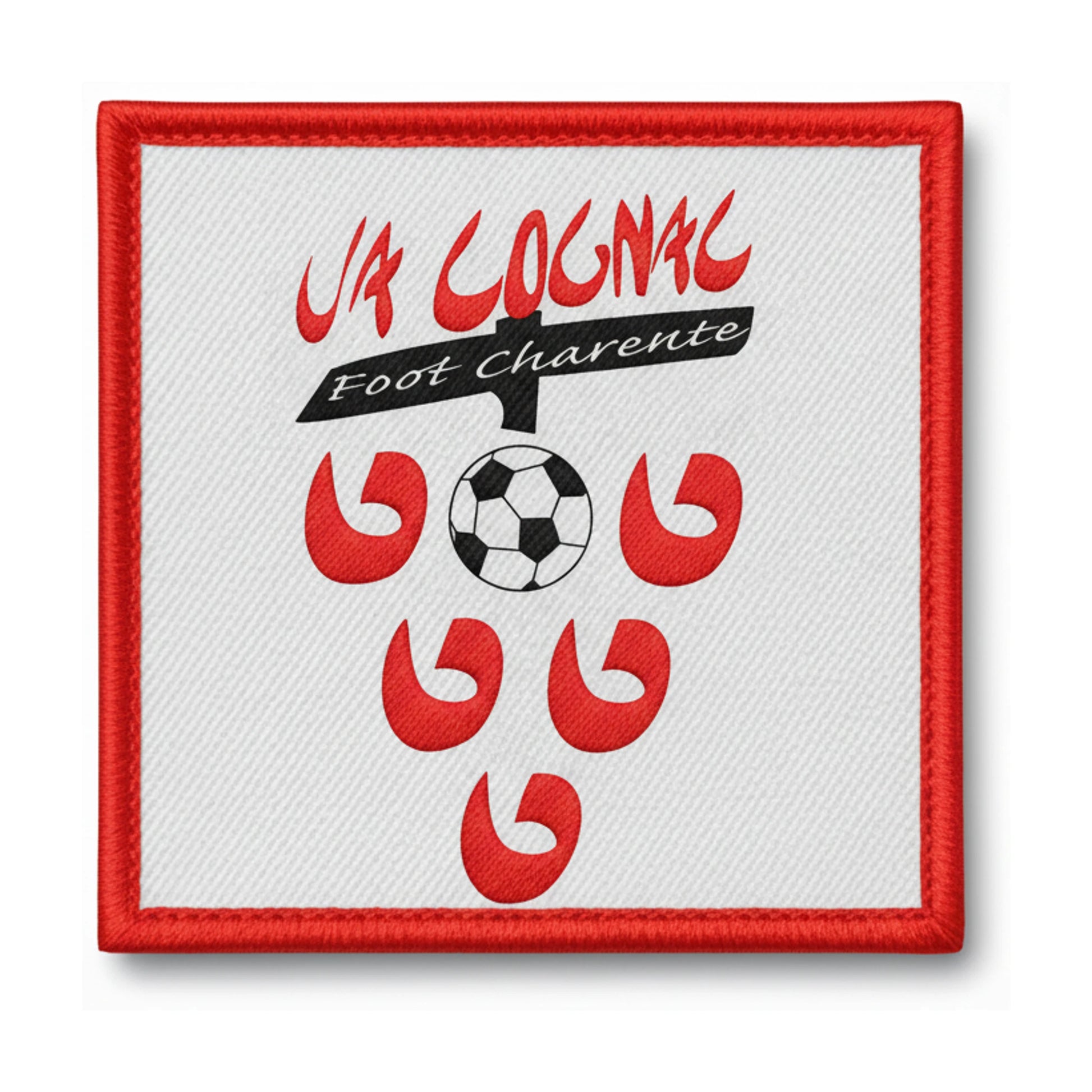 Patch brodé Cognac Ua Football logo
