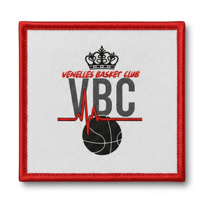 Patch brodé Venelles Basket Club Basketball logo