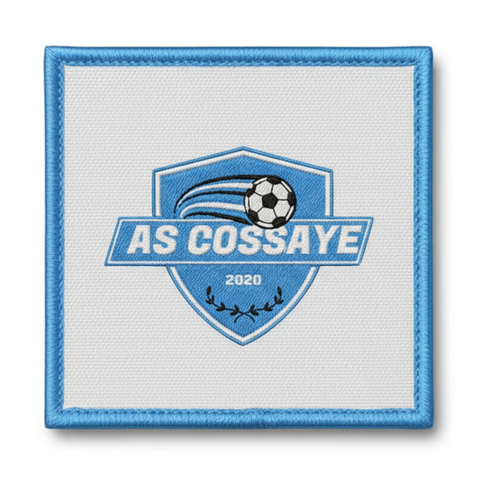 Patch brodé Association Sportive Cossaye Football logo
