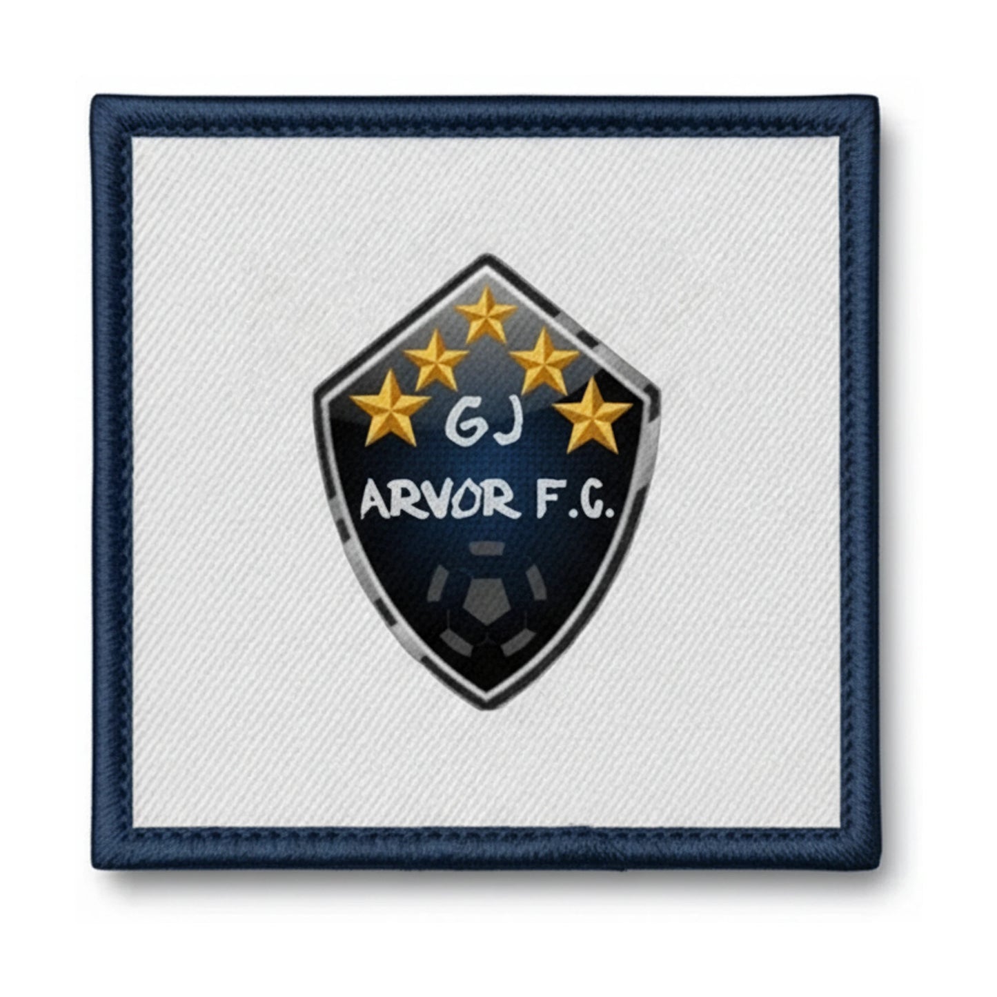 Patch brodé GJ ARVOR FC PLOUDALMEZEAU Football logo