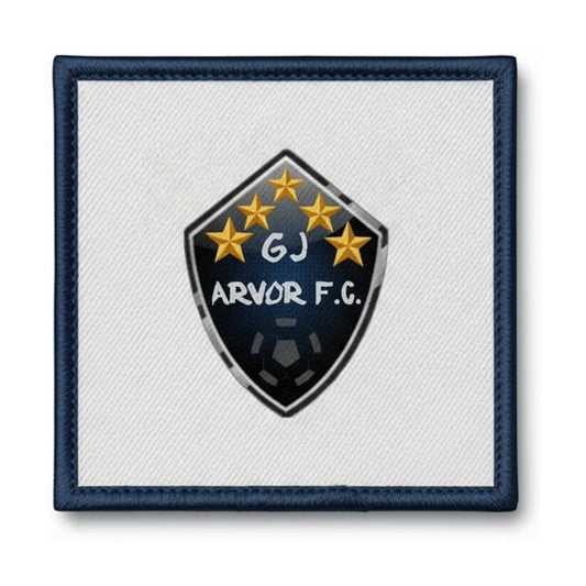 Patch brodé GJ ARVOR FC PLOUDALMEZEAU Football logo