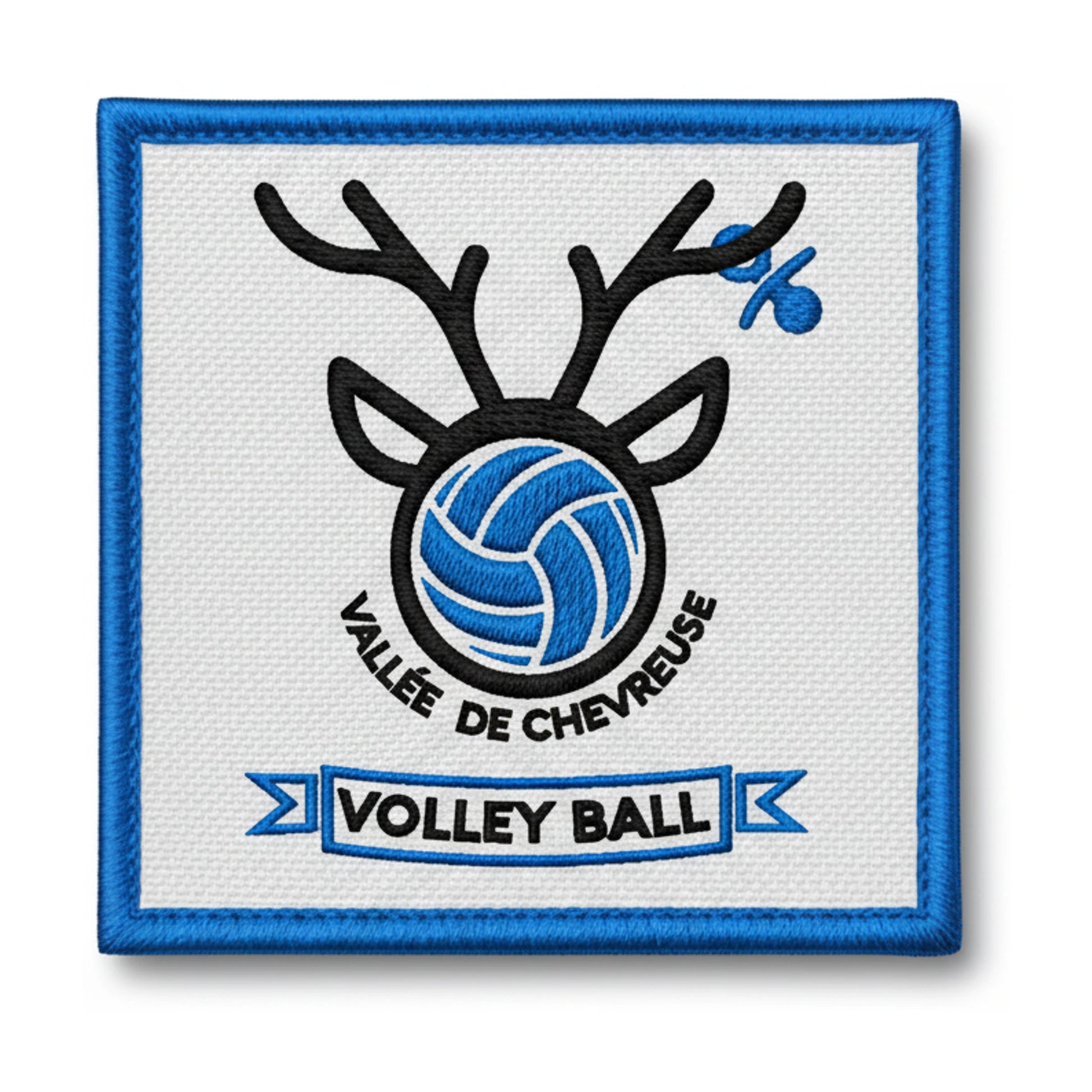 Patch brodé Vallee De Chevreuse Volley-Ball Volley logo
