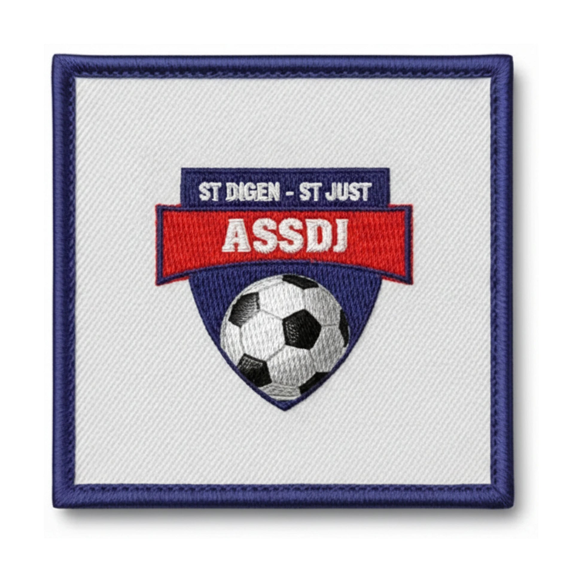 Patch brodé A.S. ST-DIDIER ST-JUST Football logo