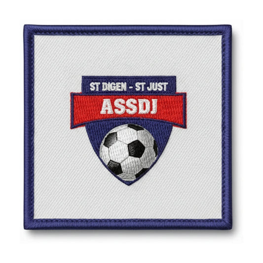 Patch brodé A.S. ST-DIDIER ST-JUST Football logo