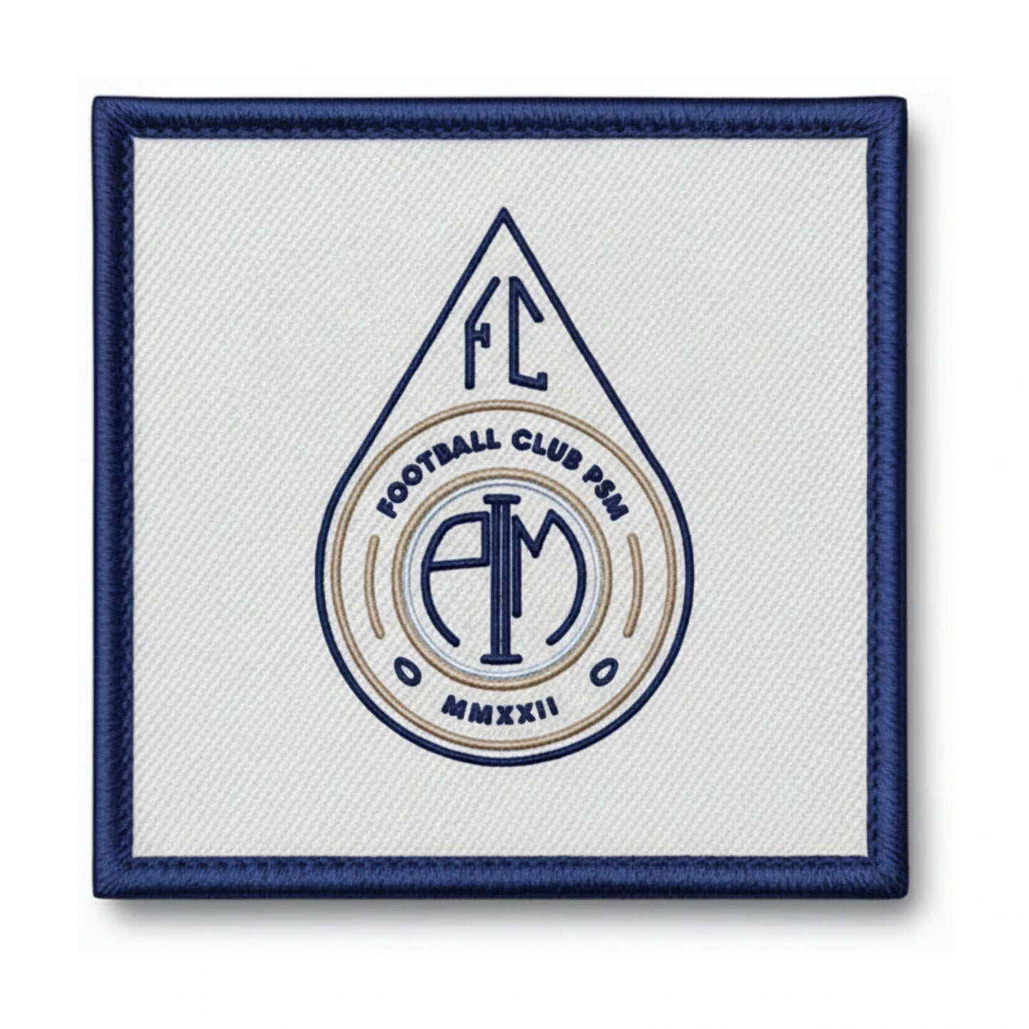 Patch brodé FOOTBALL CLUB P2M Football logo