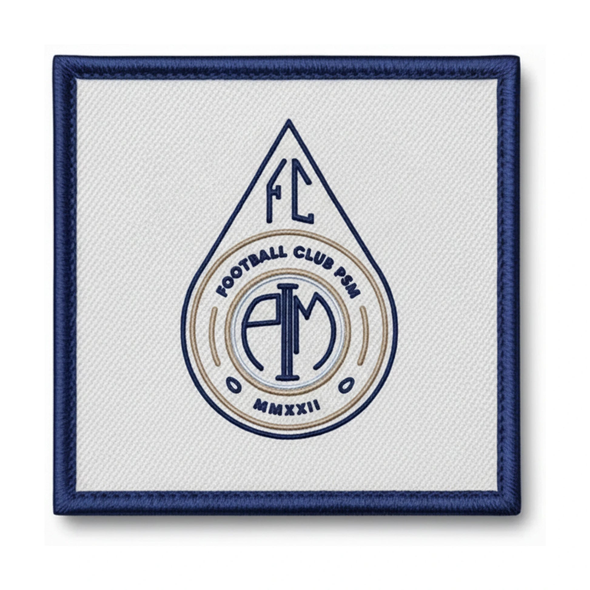 Patch brodé FOOTBALL CLUB P2M Football logo