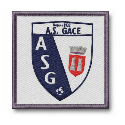 Patch brodé AM.S. GACEENNE Football logo