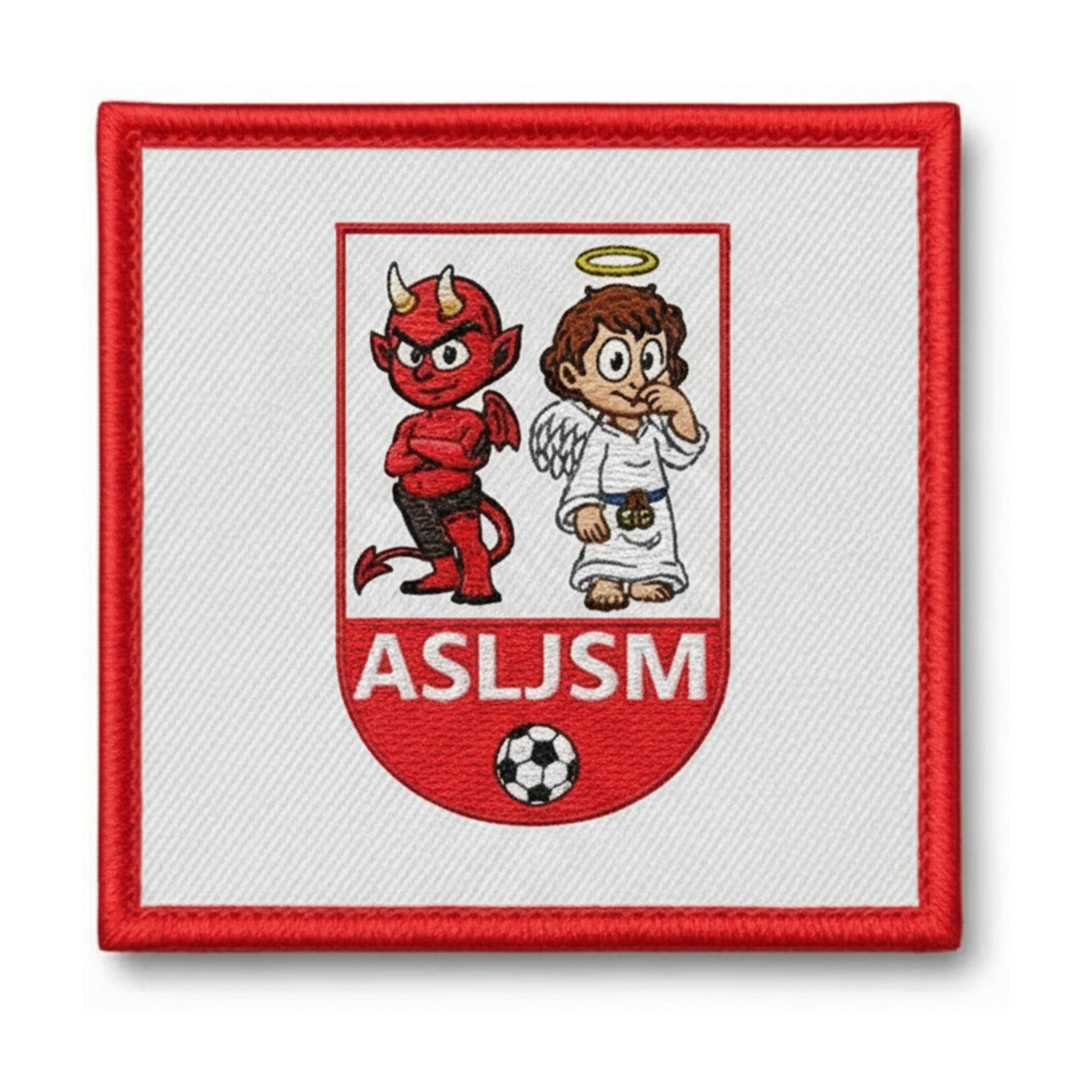 Patch brodé A. S. LA JONCHERE ST MAURICE Football logo