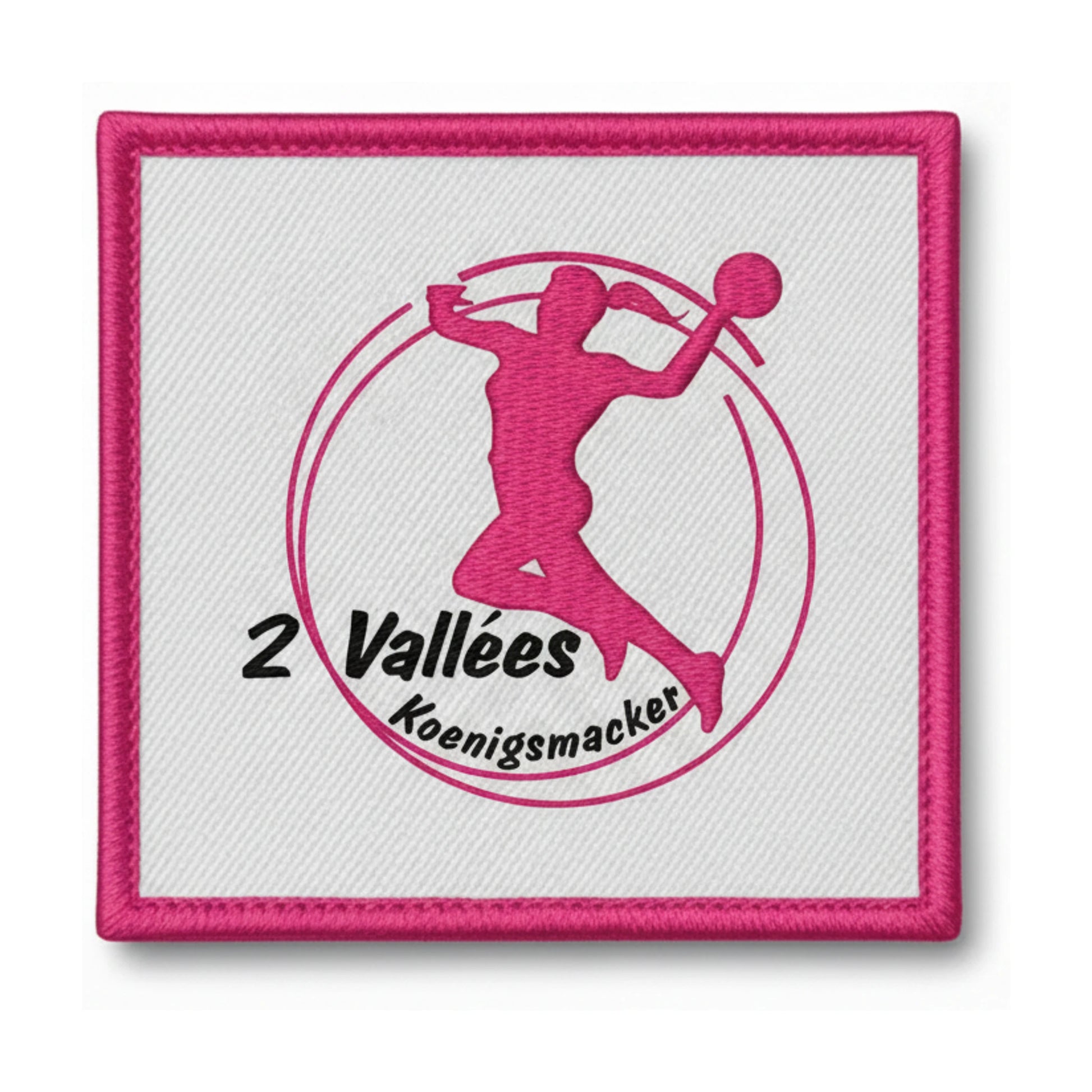 Patch brodé Deux Vallées Koenigsmacker Handball logo