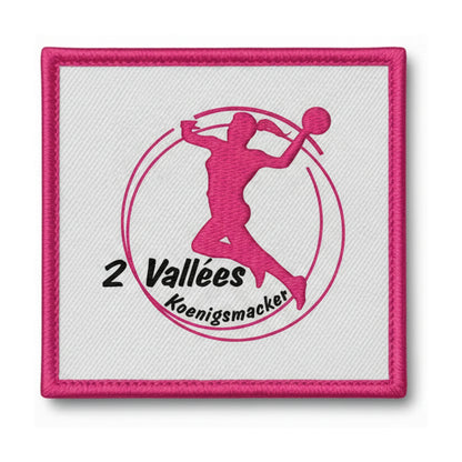 Patch brodé Deux Vallées Koenigsmacker Handball logo