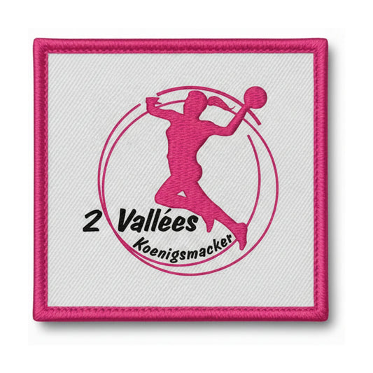 Patch brodé Deux Vallées Koenigsmacker Handball logo