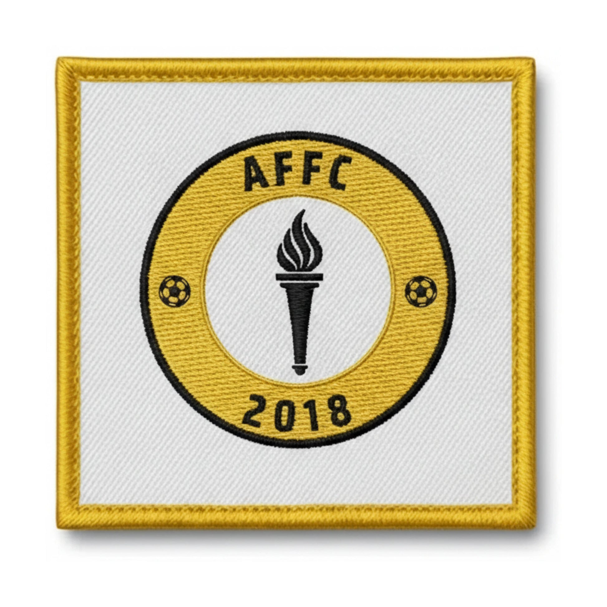 Patch brodé Flamboyants Football Chalonnais Football logo