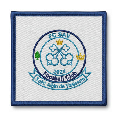 Patch brodé FOOTBALL CLUB SAINT ALBIN DE VAULSERRE Football logo