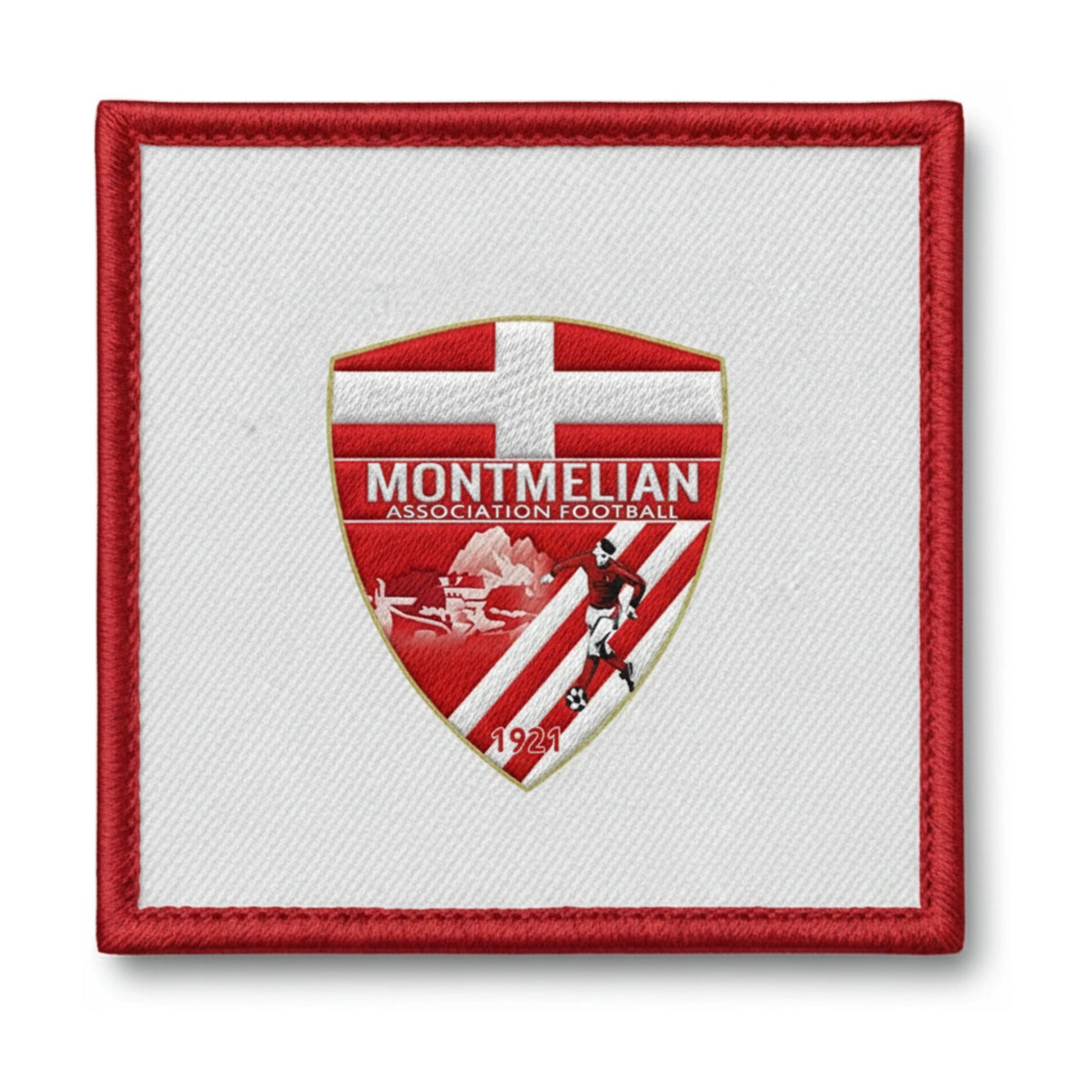 Patch brodé Montmelian A Football logo