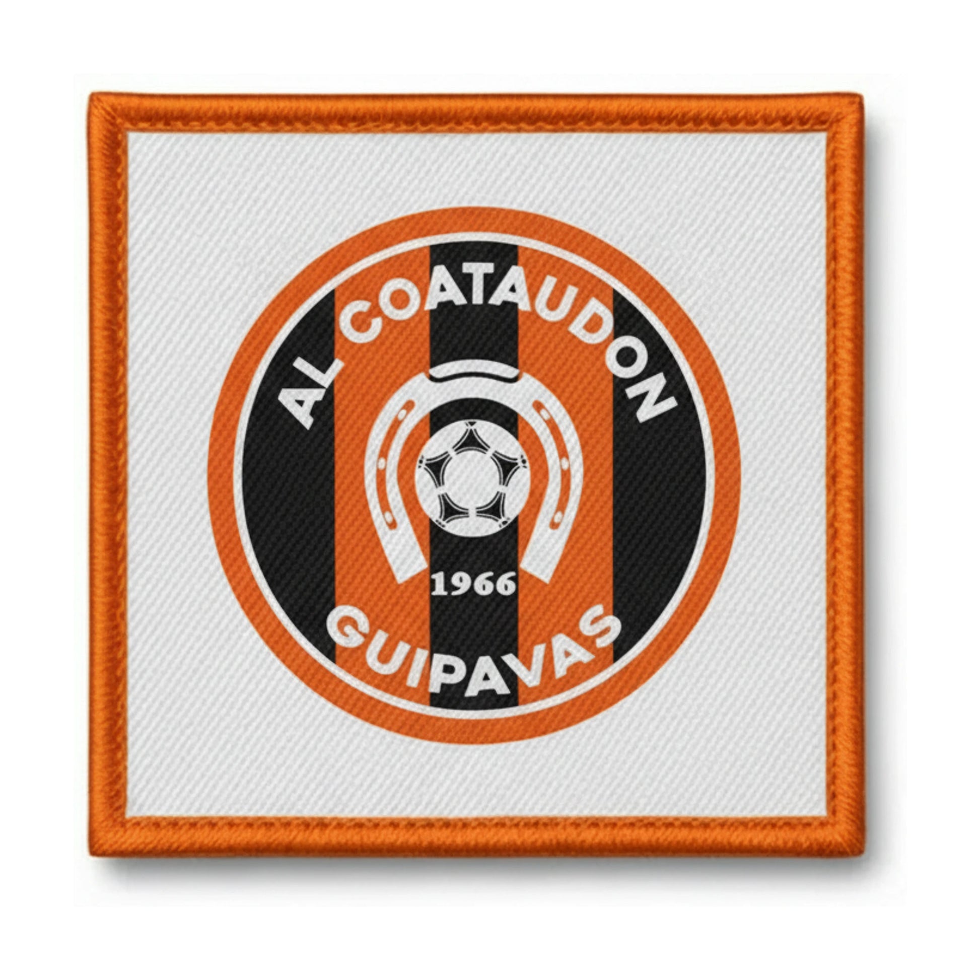 Patch brodé AL Coataudon Foot Football logo