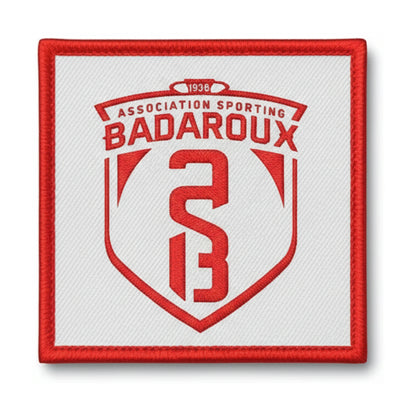 Patch brodé A.S. BADAROUX Football logo
