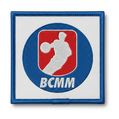 Patch brodé Basket Club Mezin Moncrabeau Basketball logo