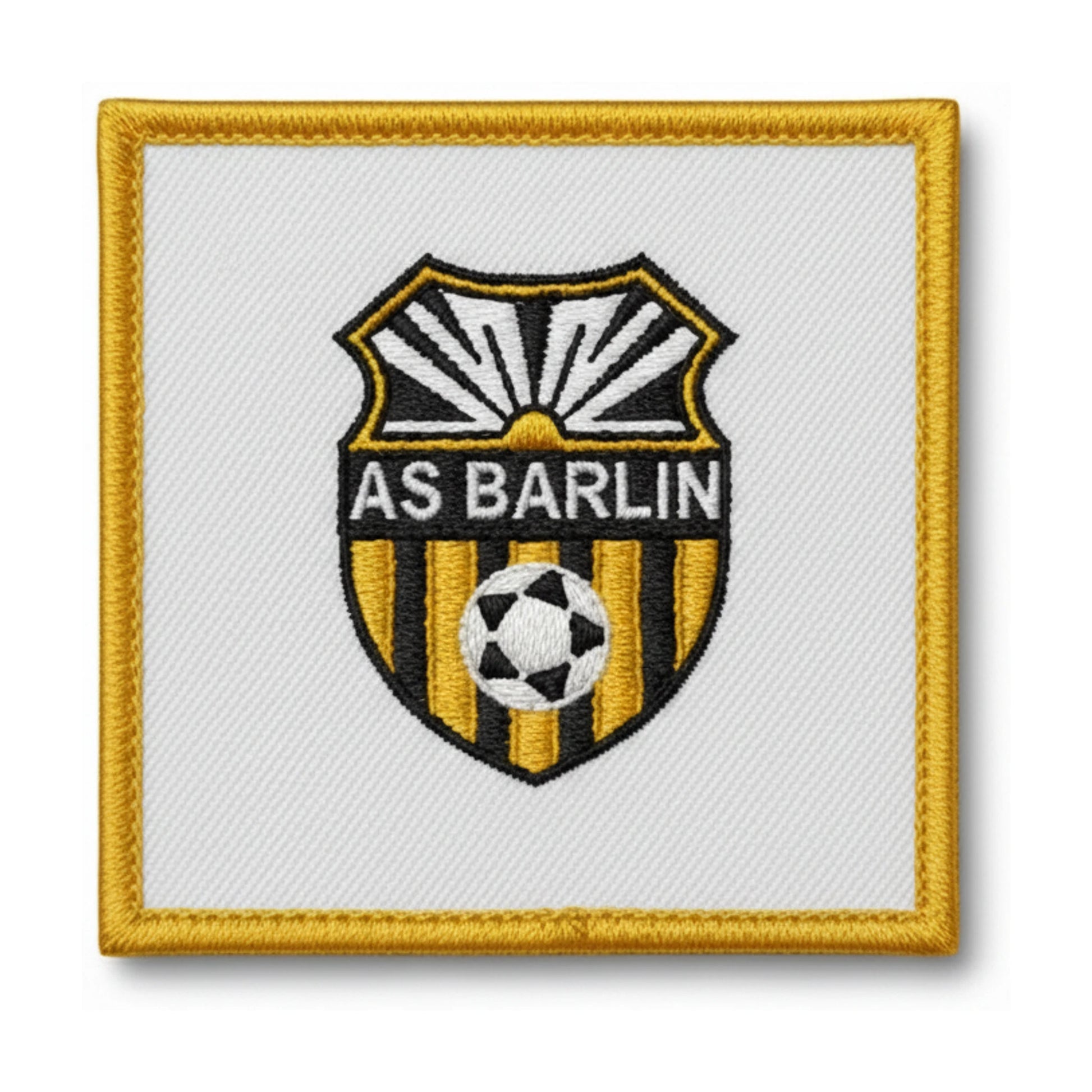 Patch brodé A.S. BARLIN Football logo
