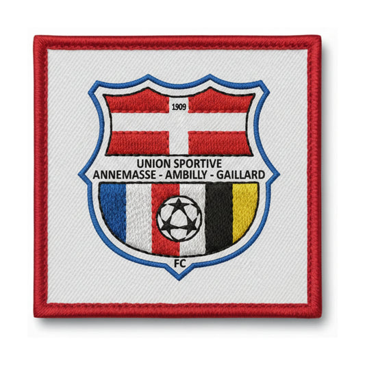 Patch brodé UNION SPORTIVE ANNEMASSE-AMBILLY-GAILLARD FC Football logo