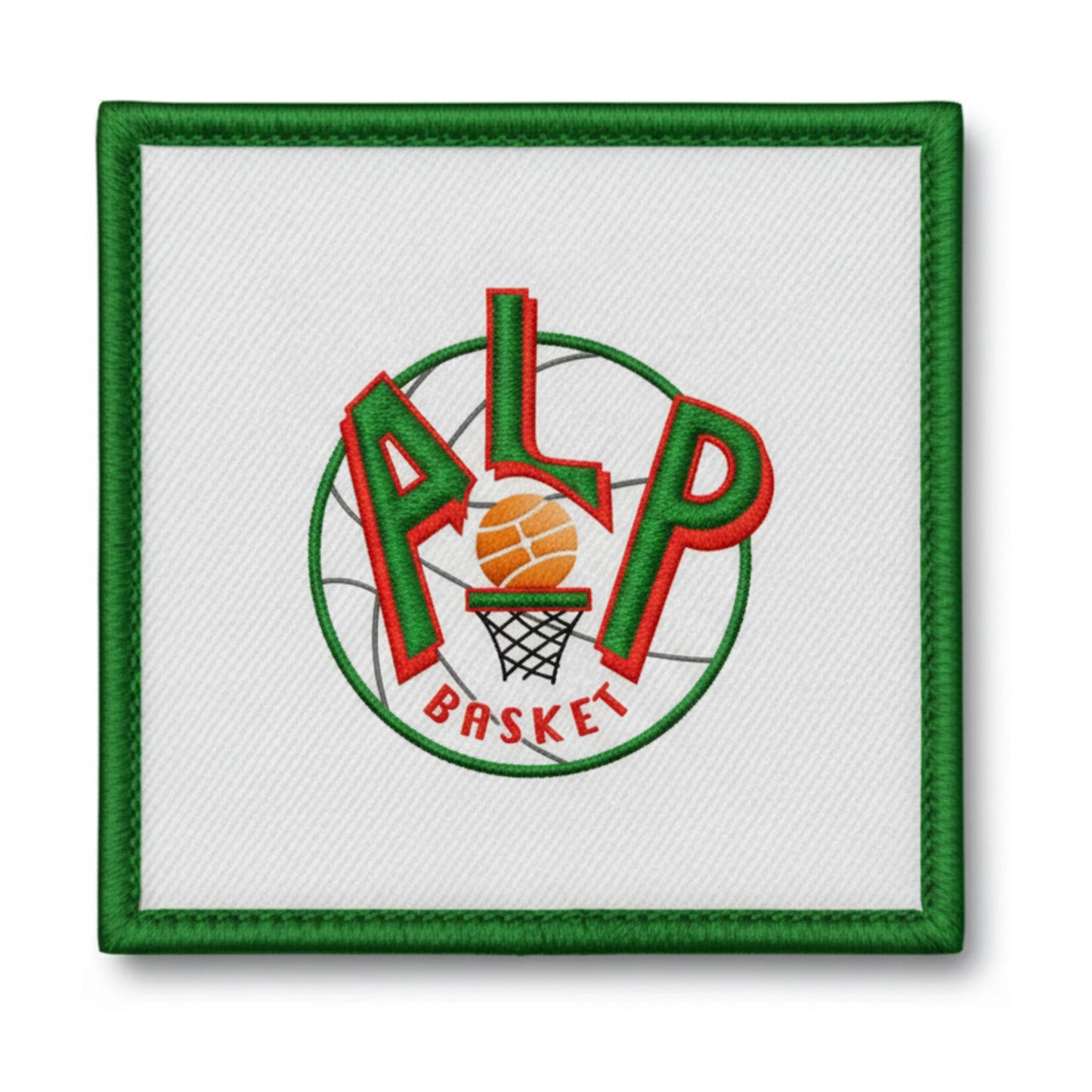 Patch brodé Amicale Laique Basket Lussat Basketball logo