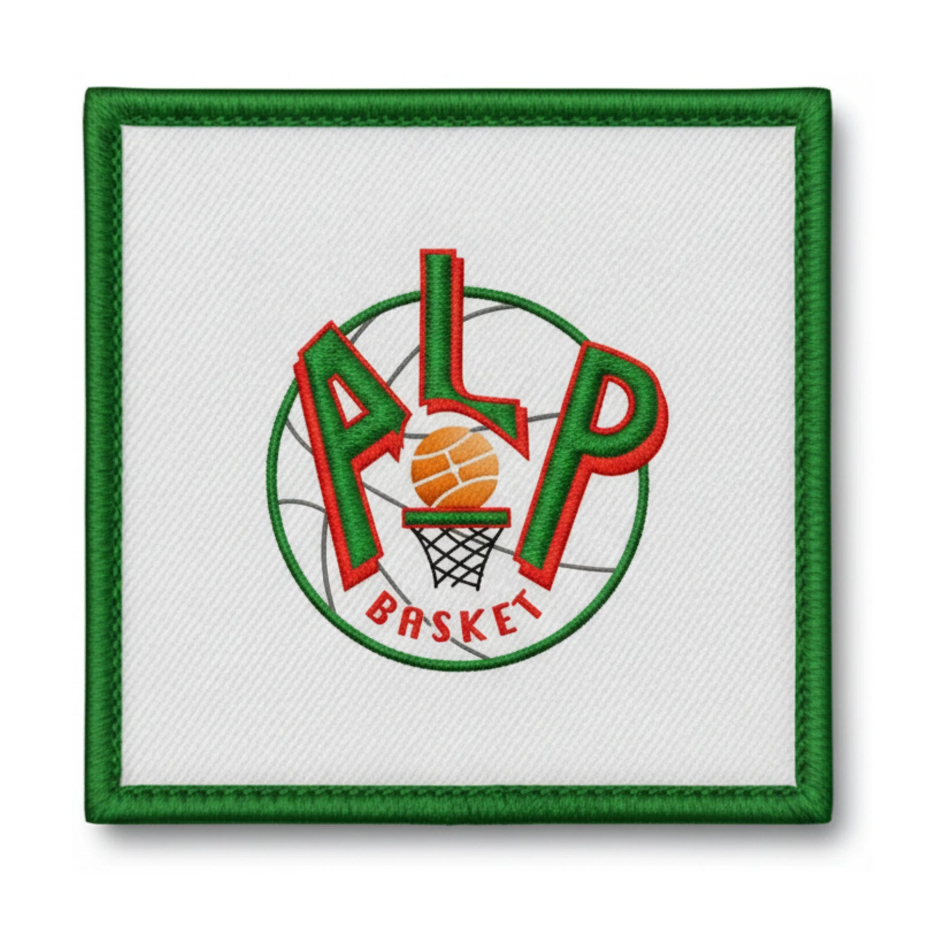 Patch brodé Amicale Laique Basket Lussat Basketball logo