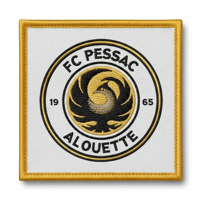 Patch brodé A.S.C. PESSAC ALOUETTE FUTSAL Football logo