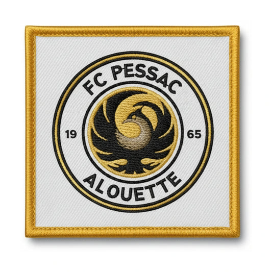 Patch brodé A.S.C. PESSAC ALOUETTE FUTSAL Football logo
