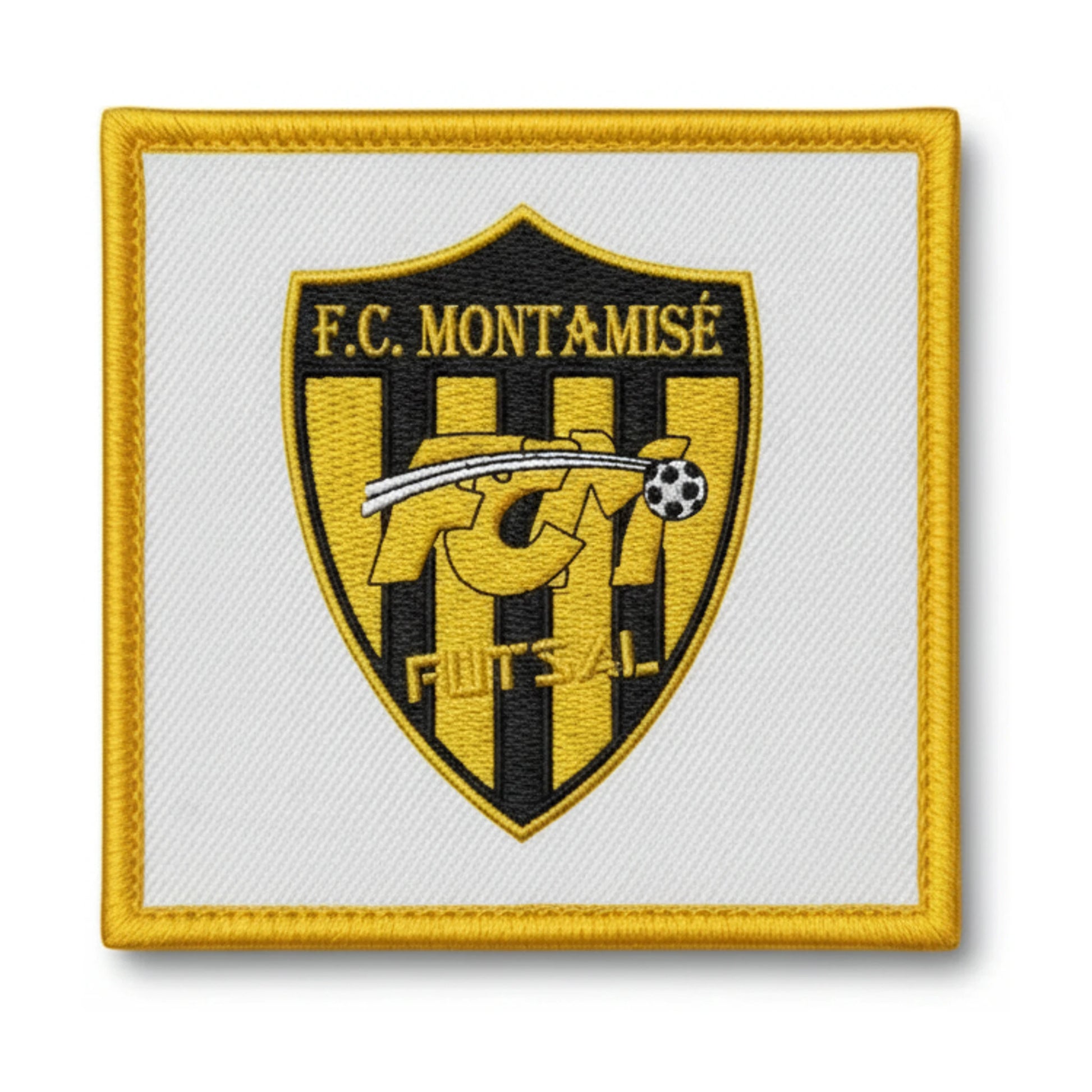 Patch brodé FC Montamise Football logo