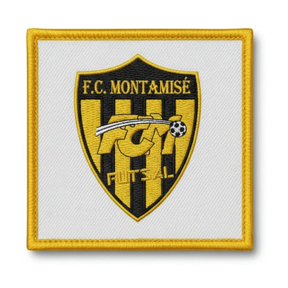 Patch brodé FC Montamise Football logo