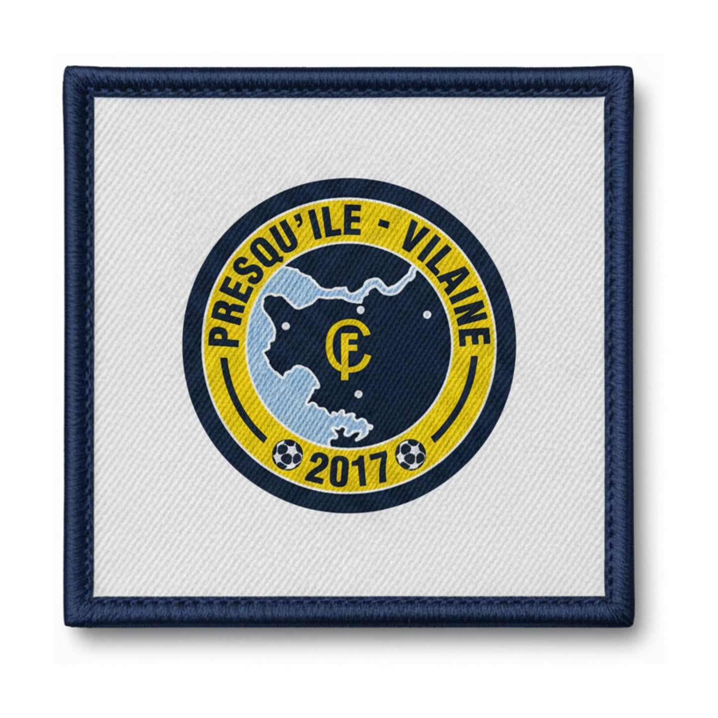 Patch brodé FOOTBALL CLUB CAMOEL PRESQU'ILE VILAINE Football logo