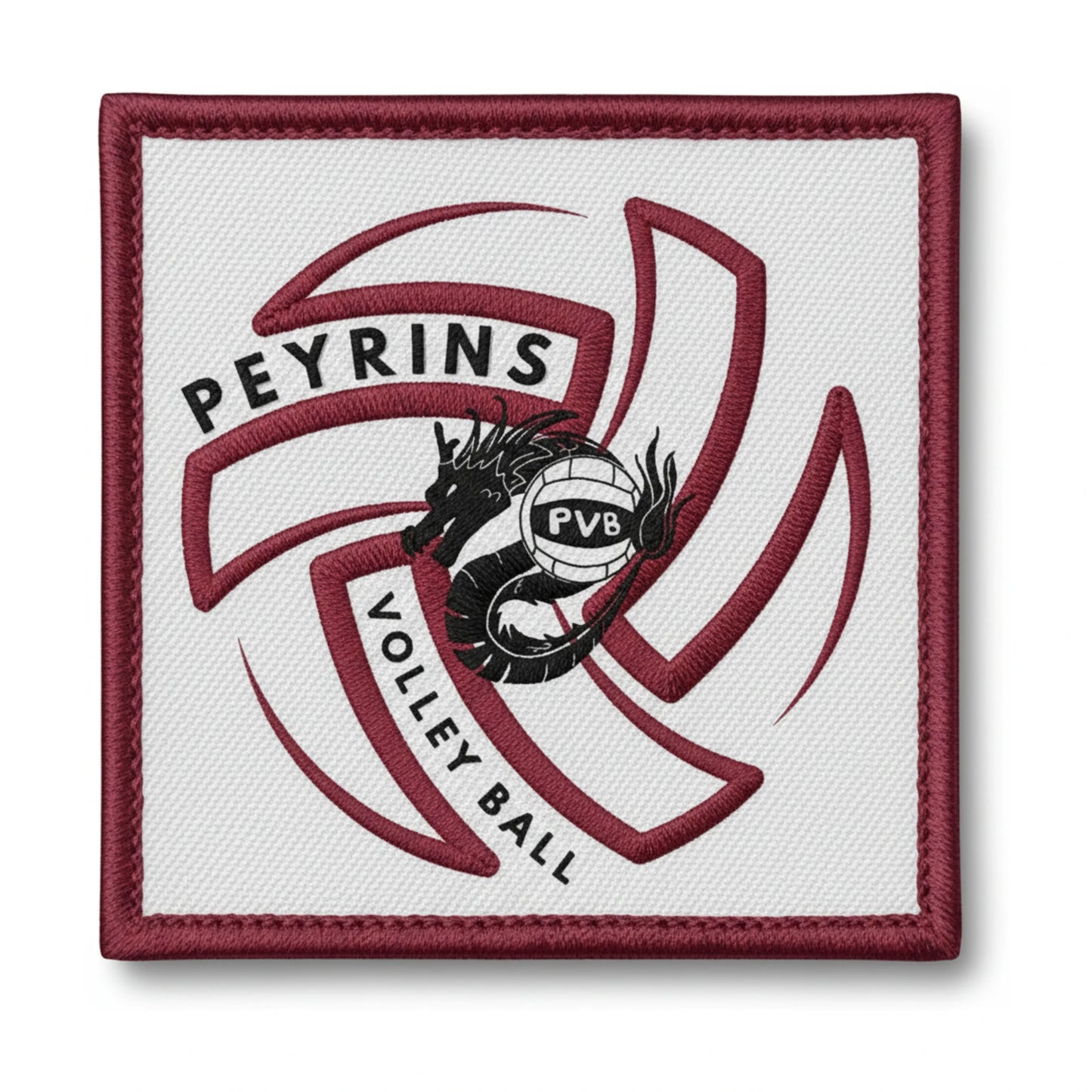 Patch brodé Peyrins Volley-Ball Volley logo