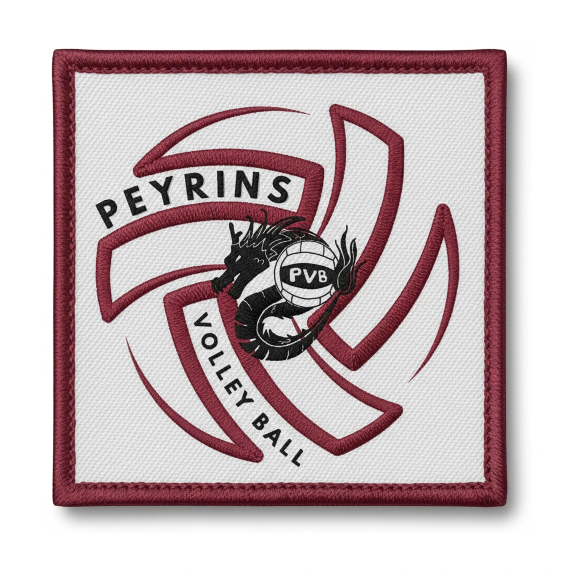 Patch brodé Peyrins Volley-Ball Volley logo