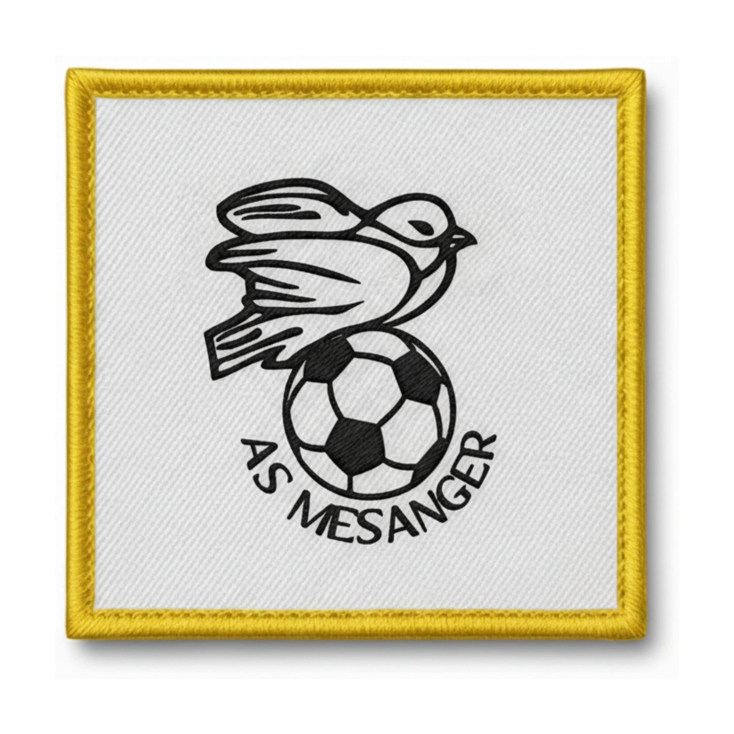 Patch brodé A.S. DE MESANGER Football logo