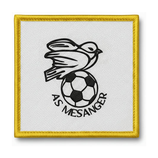 Patch brodé A.S. DE MESANGER Football logo