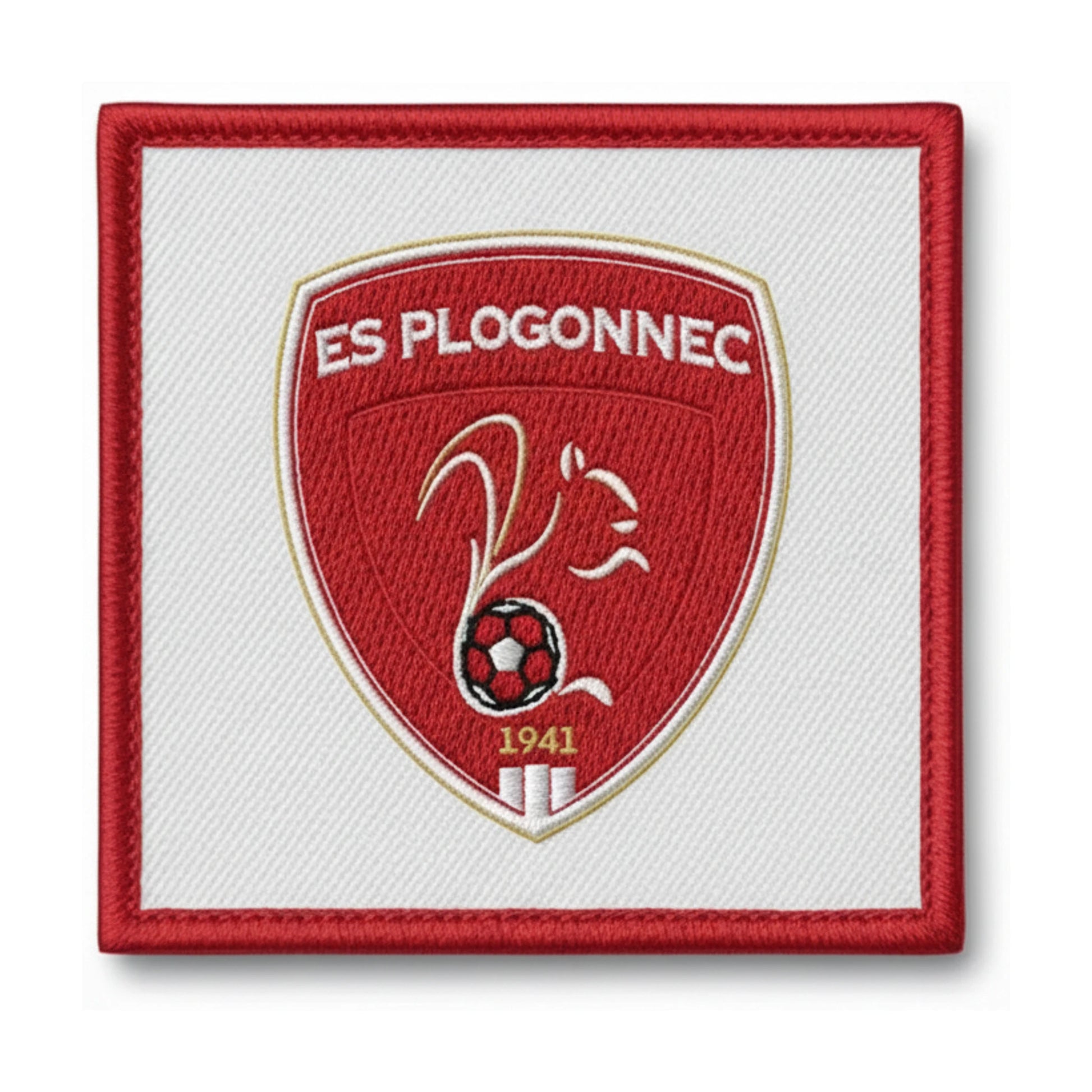 Patch brodé LES ECUREUILS SP. PLOGONNEC Football logo