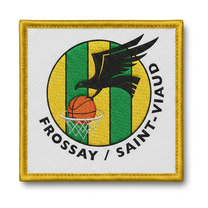 Patch brodé Union Sportive de Basket de Frossay Et Saint-Viaud Basketball logo