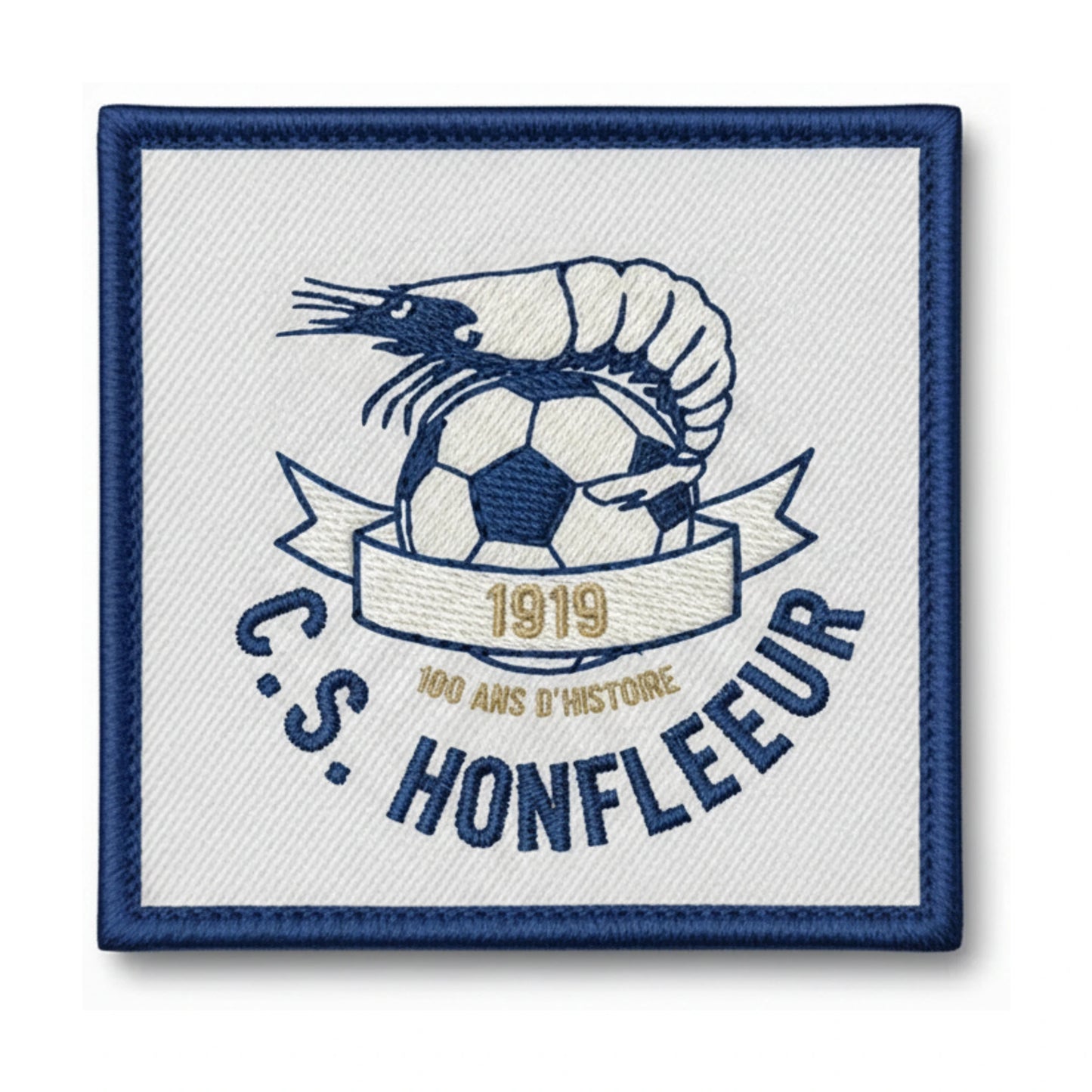 Patch brodé C.S. HONFLEUR Football logo