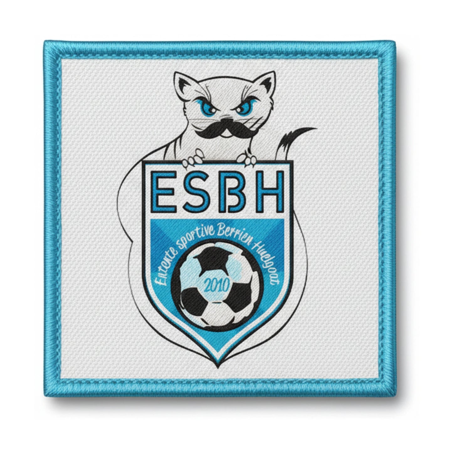 Patch brodé ENTENTE SPORTIVE BERRIEN HUELGOAT Football logo