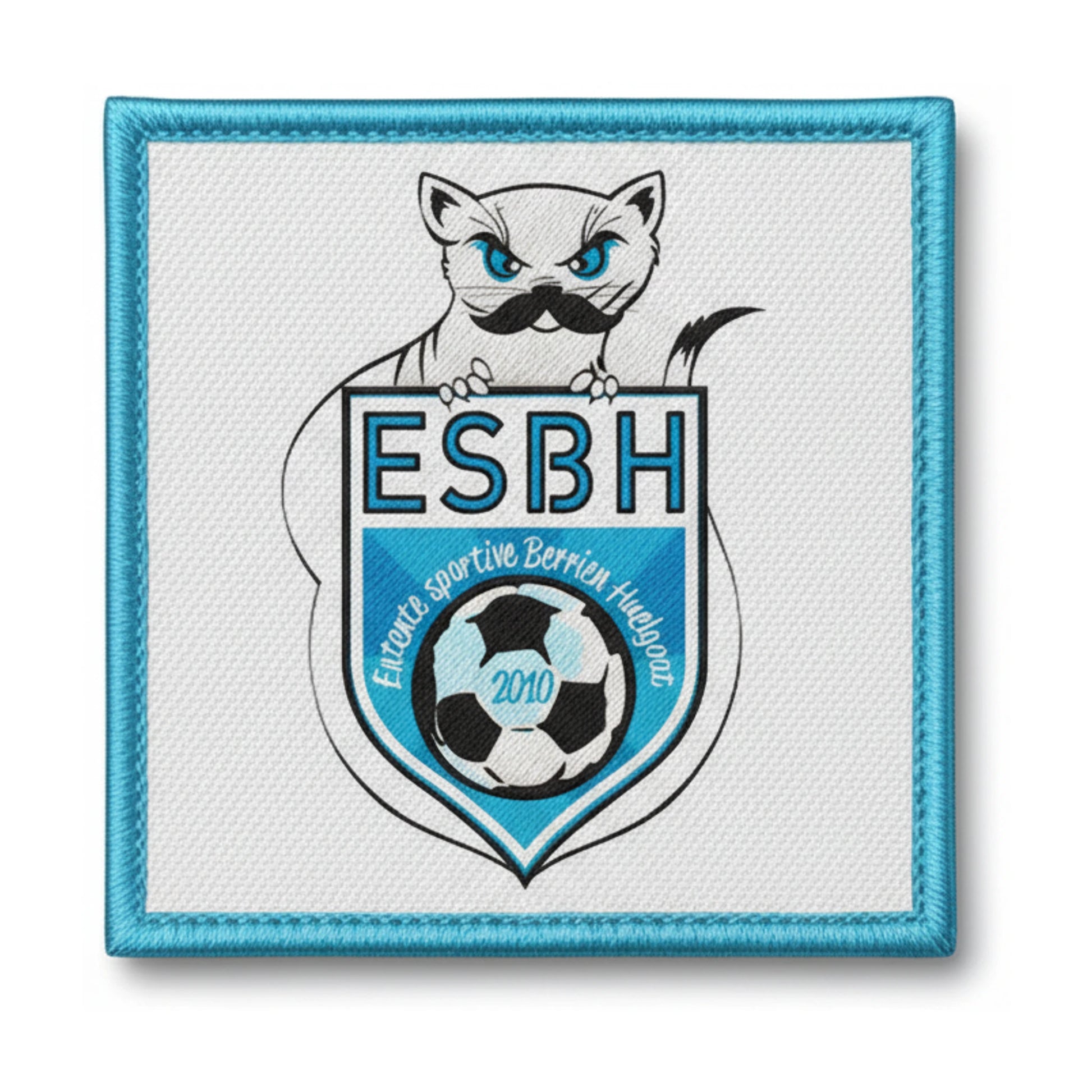 Patch brodé ENTENTE SPORTIVE BERRIEN HUELGOAT Football logo