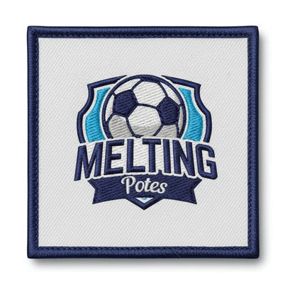 Patch brodé MELTING POTES F. C. Football logo