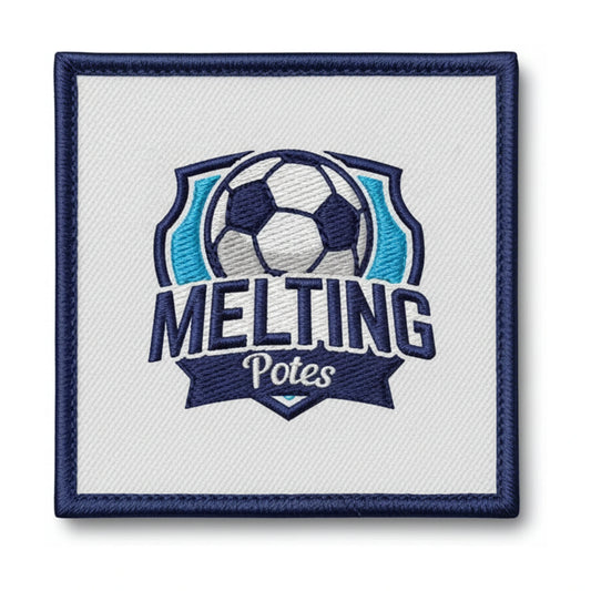 Patch brodé MELTING POTES F. C. Football logo